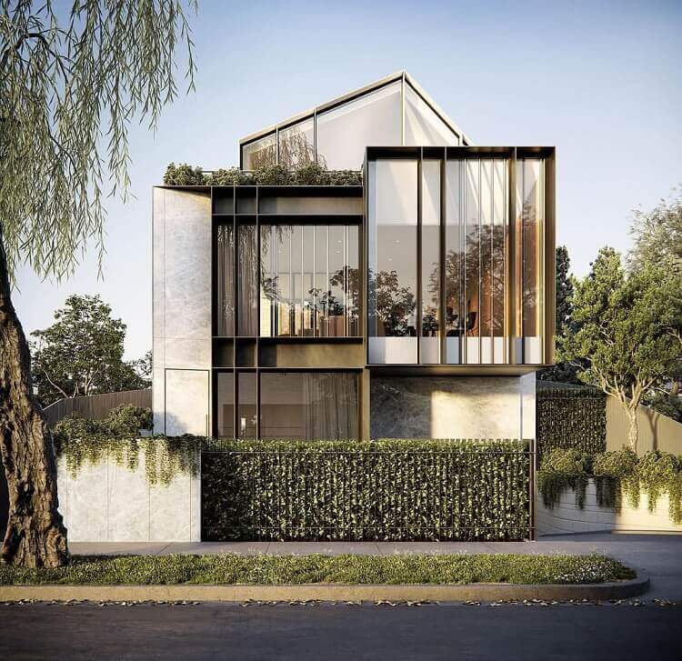 13+ mẫu mặt tiền nhà 8m ấn tượng, đẹp mê mẩn, hot trend 2023