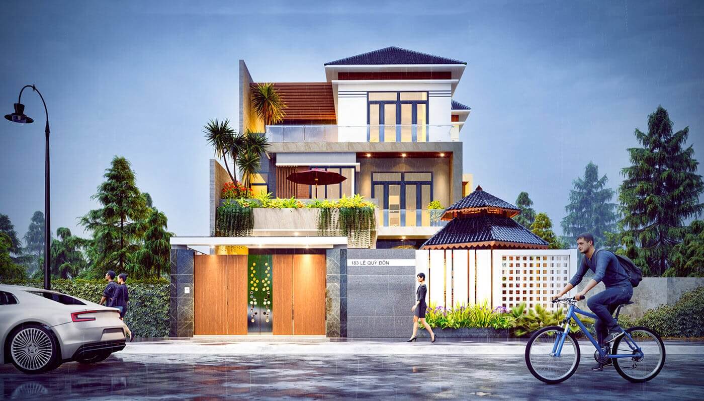 16+ mẫu mặt tiền nhà 3 tầng thu hút, không nên bỏ lỡ