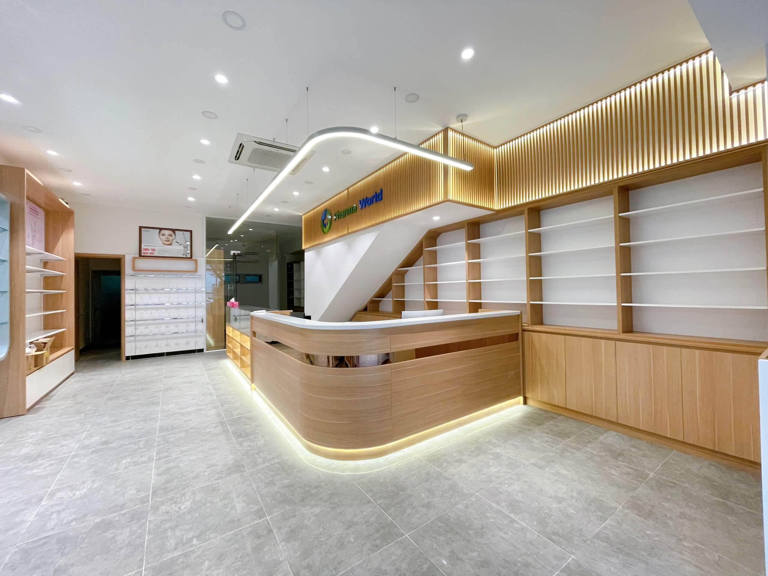 Thi Công Spa Nhà Thuốc Citrine Derma Clinic