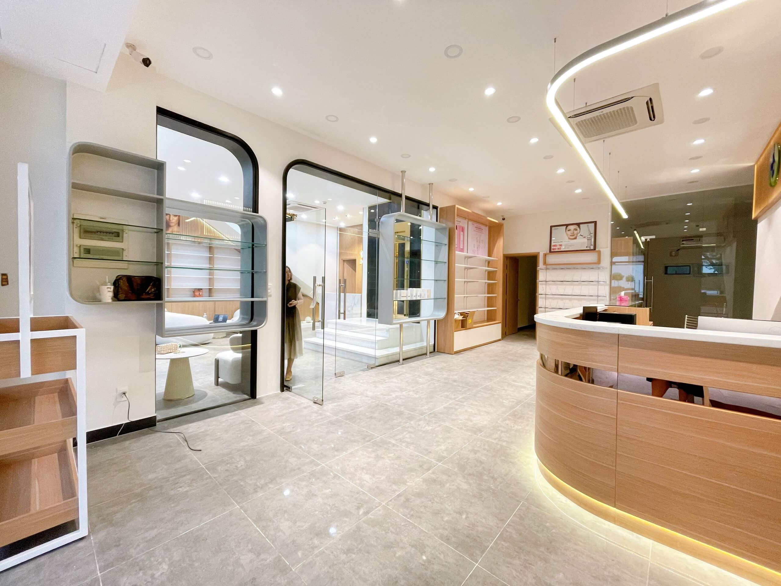 Thi Công Spa Nhà Thuốc Citrine Derma Clinic