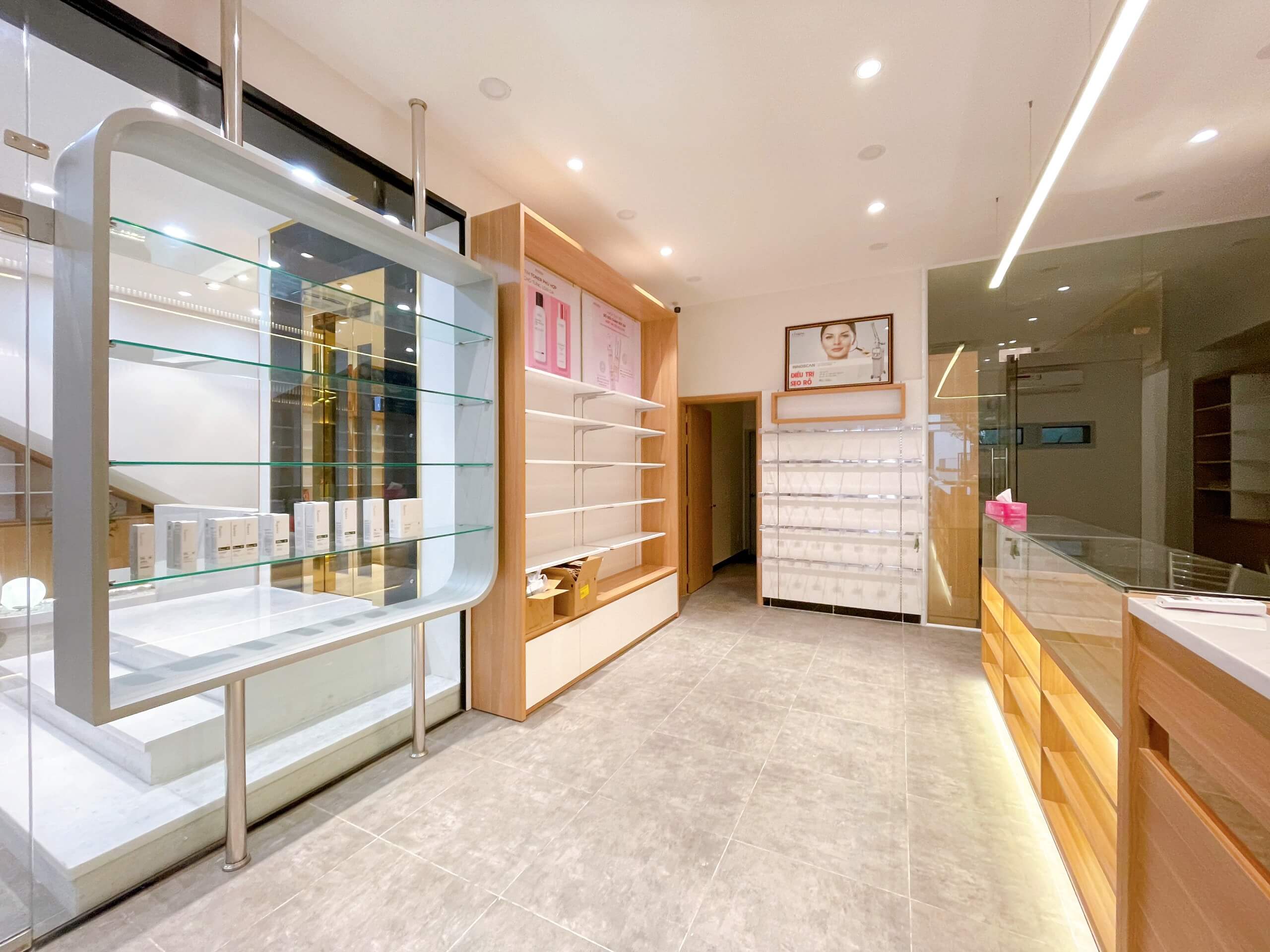 Thi Công Spa Nhà Thuốc Citrine Derma Clinic