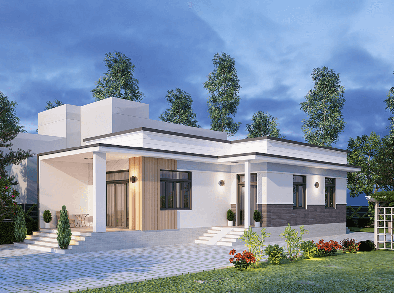 21+ mẫu nhà cấp 4 2 mặt tiền đẹp không thể rời mắt