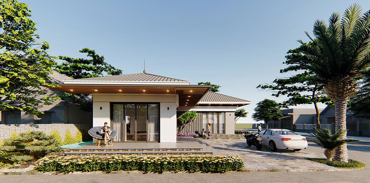 21+ mẫu nhà cấp 4 2 mặt tiền đẹp không thể rời mắt