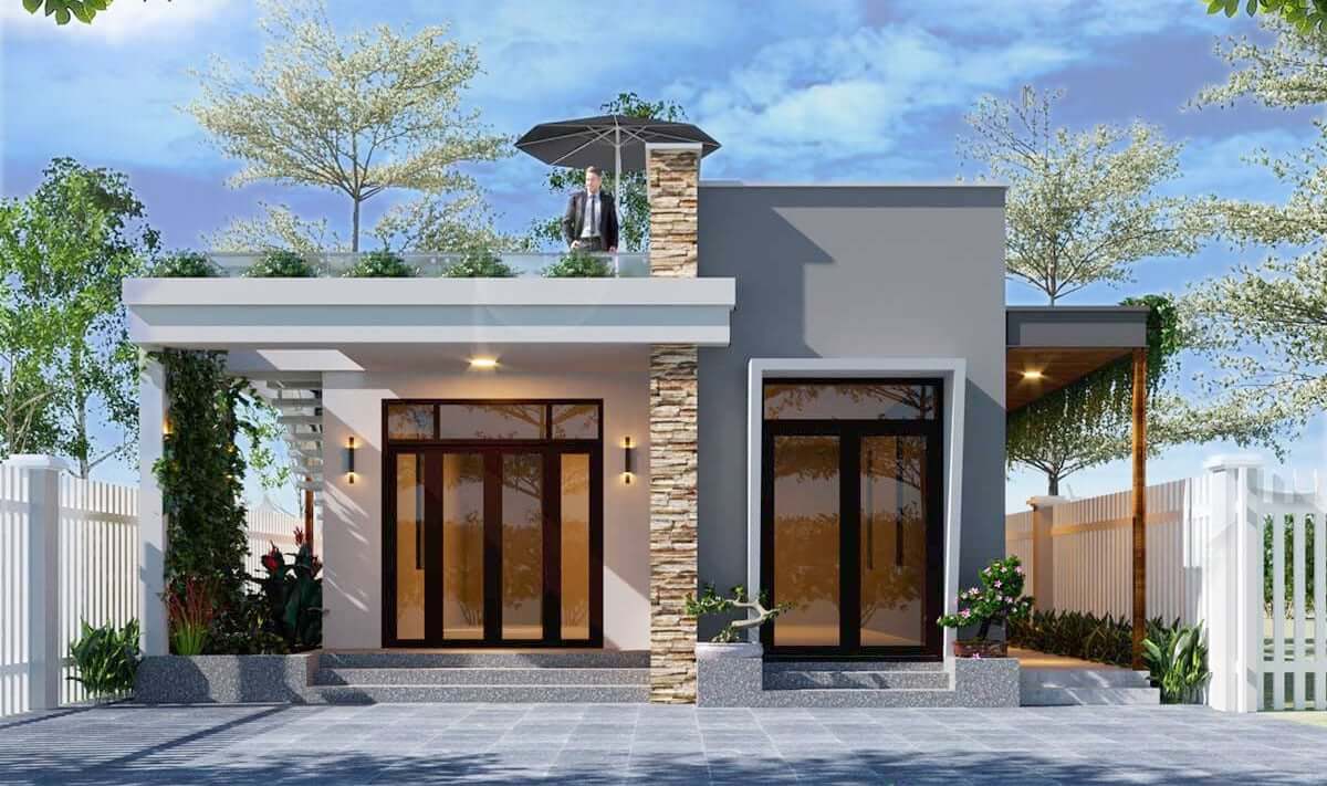 Xu hướng thiết kế nhà cấp 4 2 mặt tiền HOT nhất hiện nay