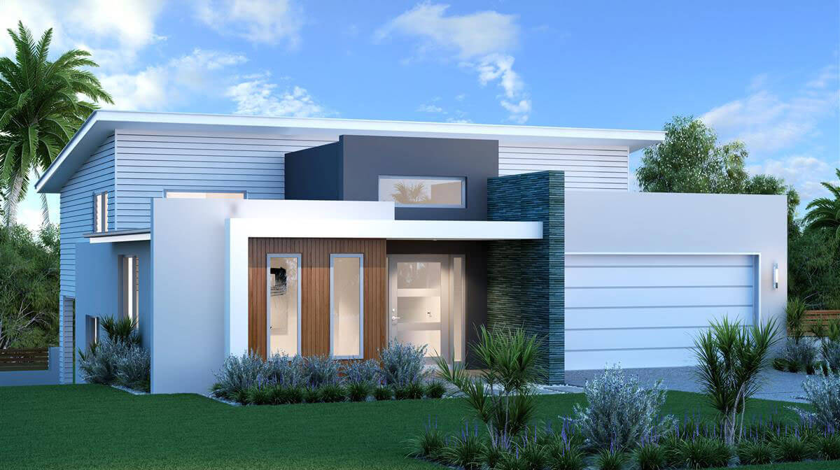 Mặt tiền nhà cấp 4 mái bằng