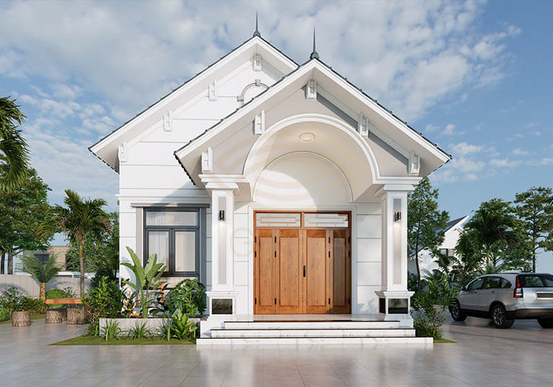 17+ thiết kế mặt tiền nhà cấp 4 đẹp, cực thu hút