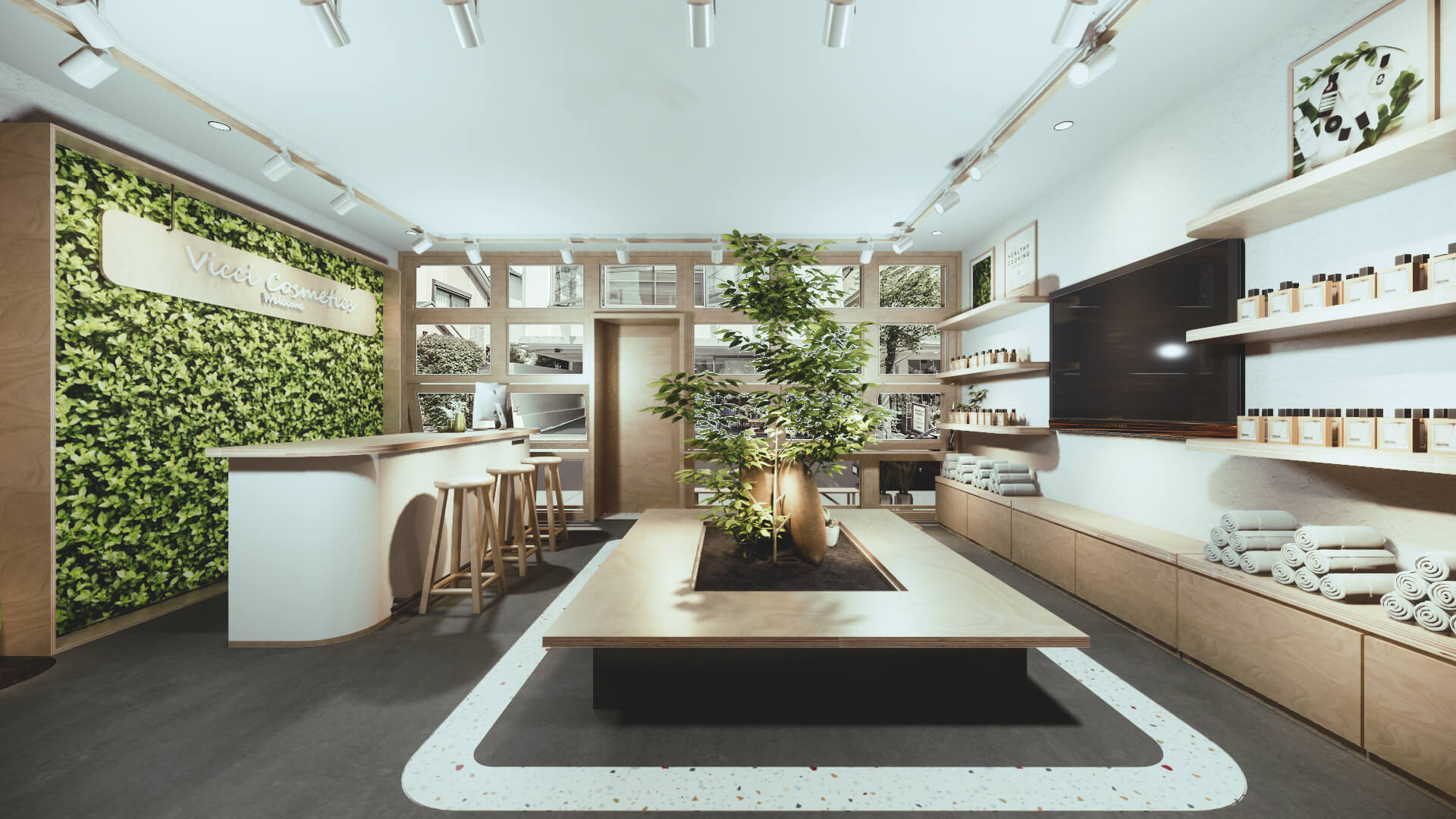 16+ thiết kế shop mỹ phẩm nhỏ đẹp không thể rời mắt, cực hút khách