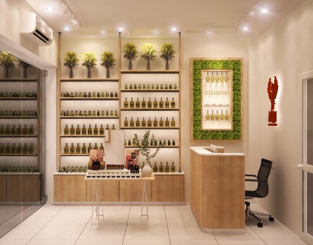 16+ thiết kế shop mỹ phẩm nhỏ đẹp không thể rời mắt, cực hút khách