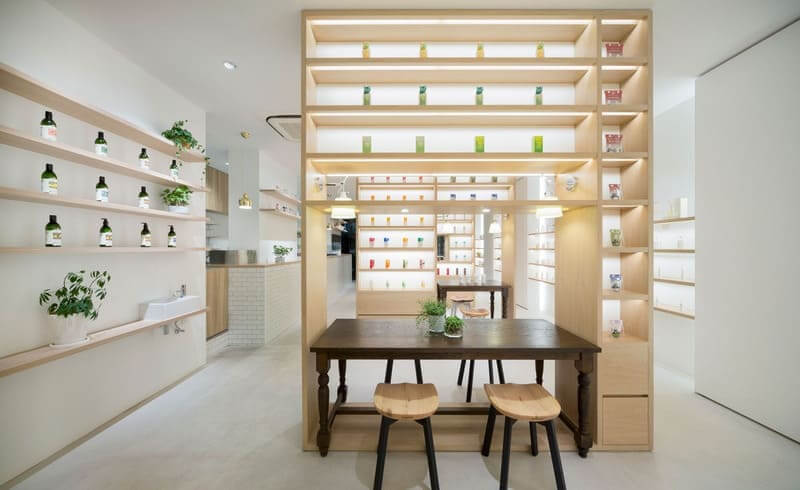 16+ thiết kế shop mỹ phẩm nhỏ đẹp không thể rời mắt, cực hút khách