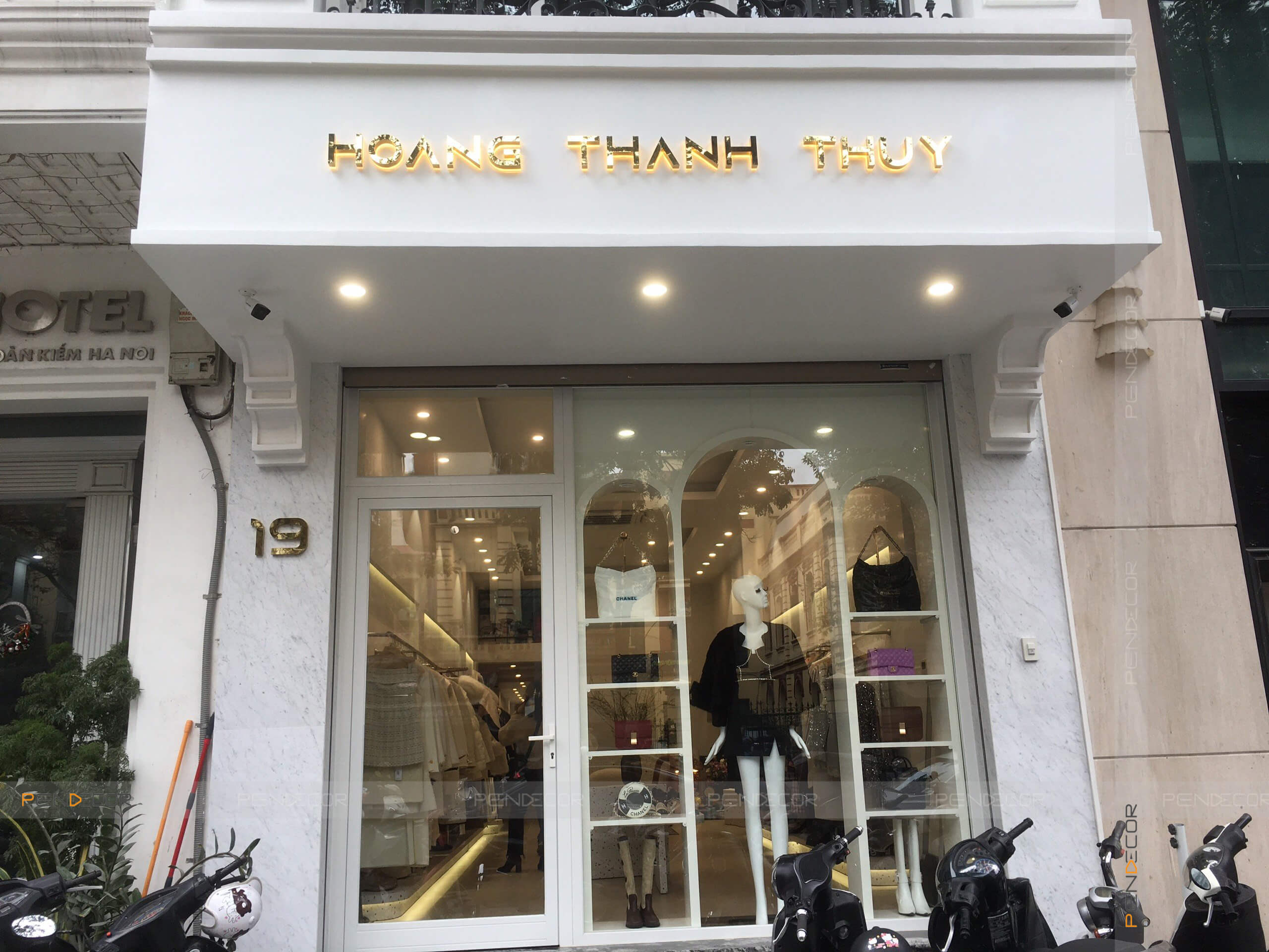 Thi Công Shop Thời Trang Nữ Hoang Thanh Thuy