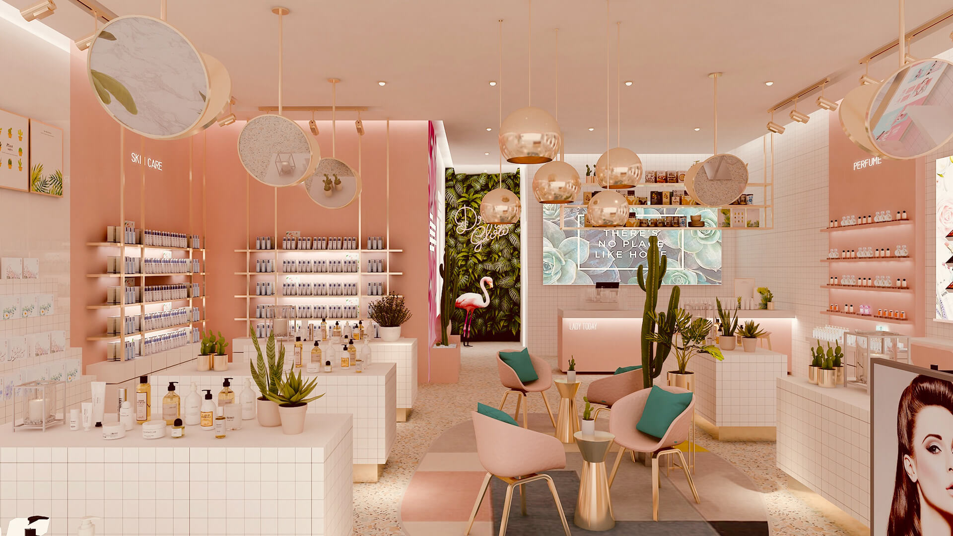 Top 06 tiêu chí chọn công ty thiết kế shop mỹ phẩm uy tín, chất lượng