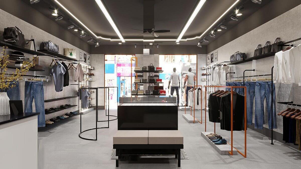 mẫu thiết kế showroom thời trang - 10