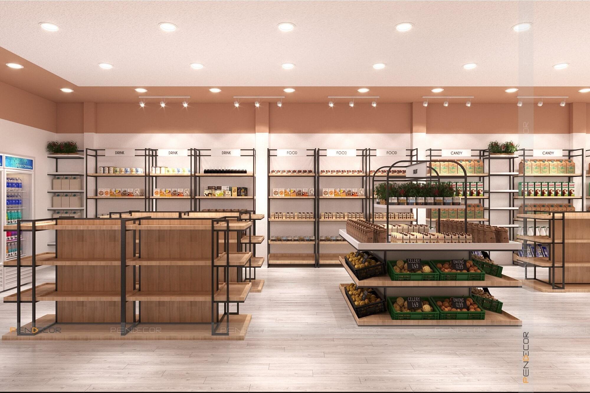 Thiết Kế Shop Thực Phẩm và Trái Cây Nhập Khẩu Win