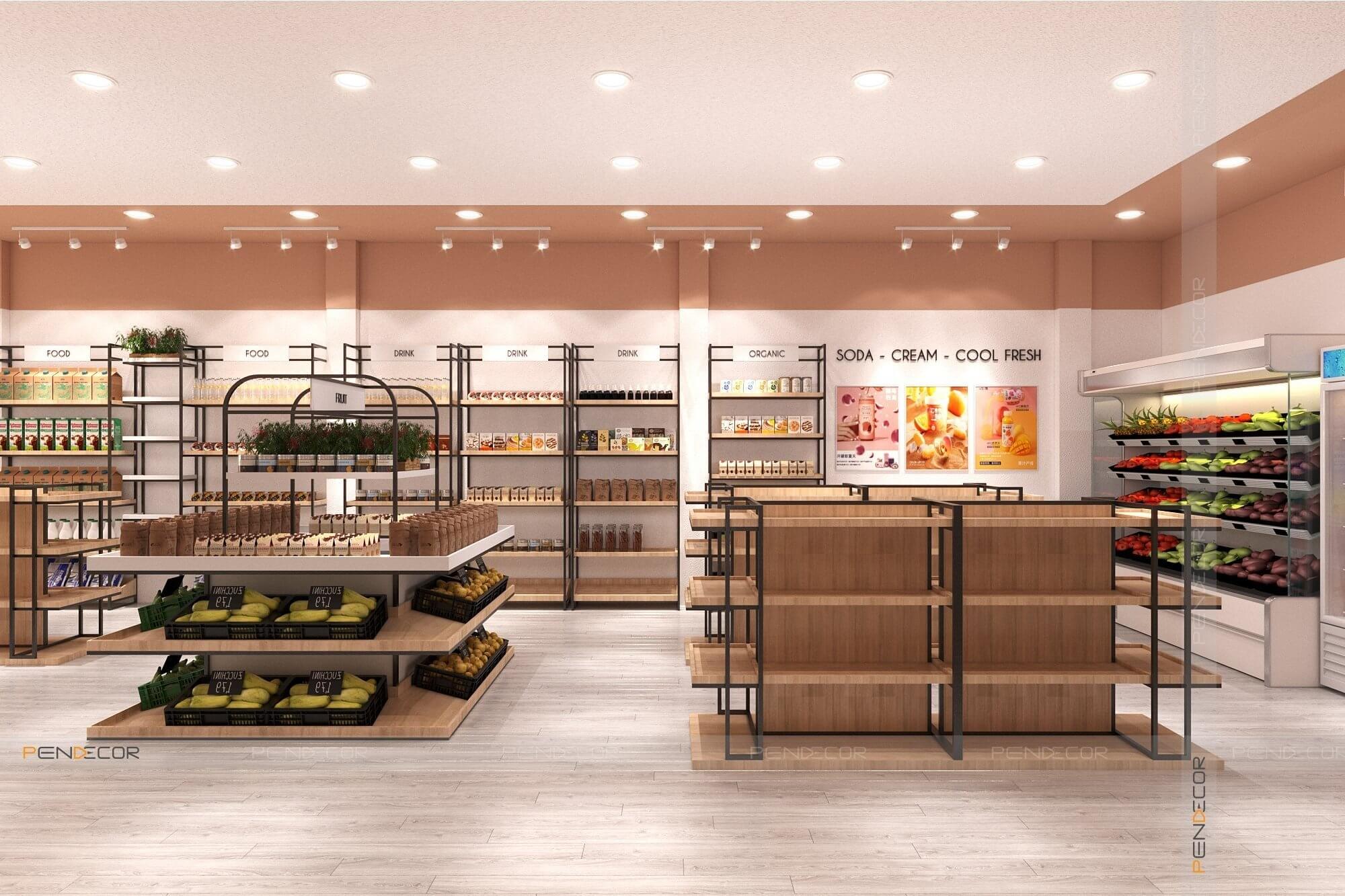 Thiết Kế Shop Thực Phẩm và Trái Cây Nhập Khẩu Win