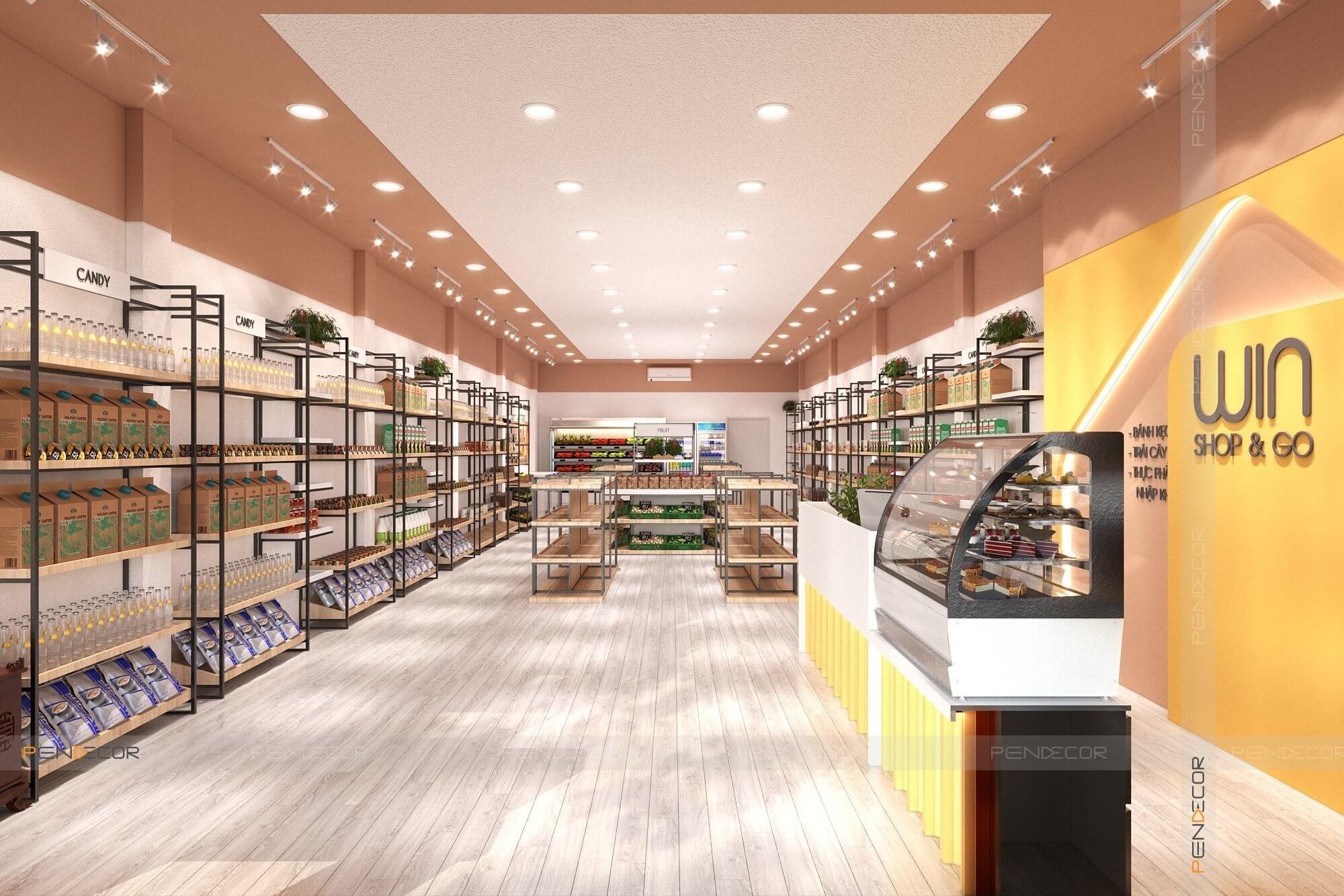 Thiết Kế Shop Thực Phẩm và Trái Cây Nhập Khẩu Win