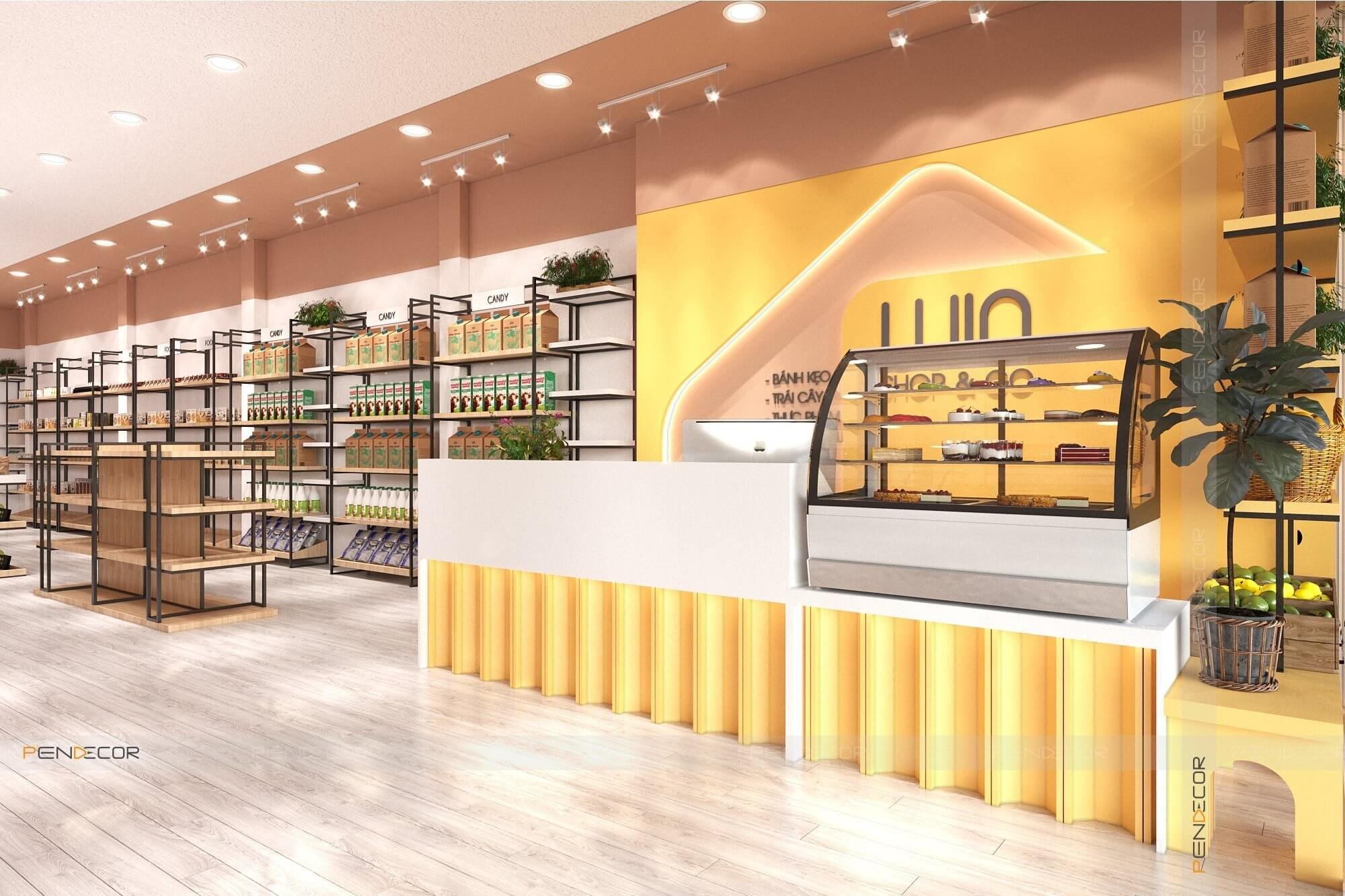 Thiết Kế Shop Thực Phẩm và Trái Cây Nhập Khẩu Win