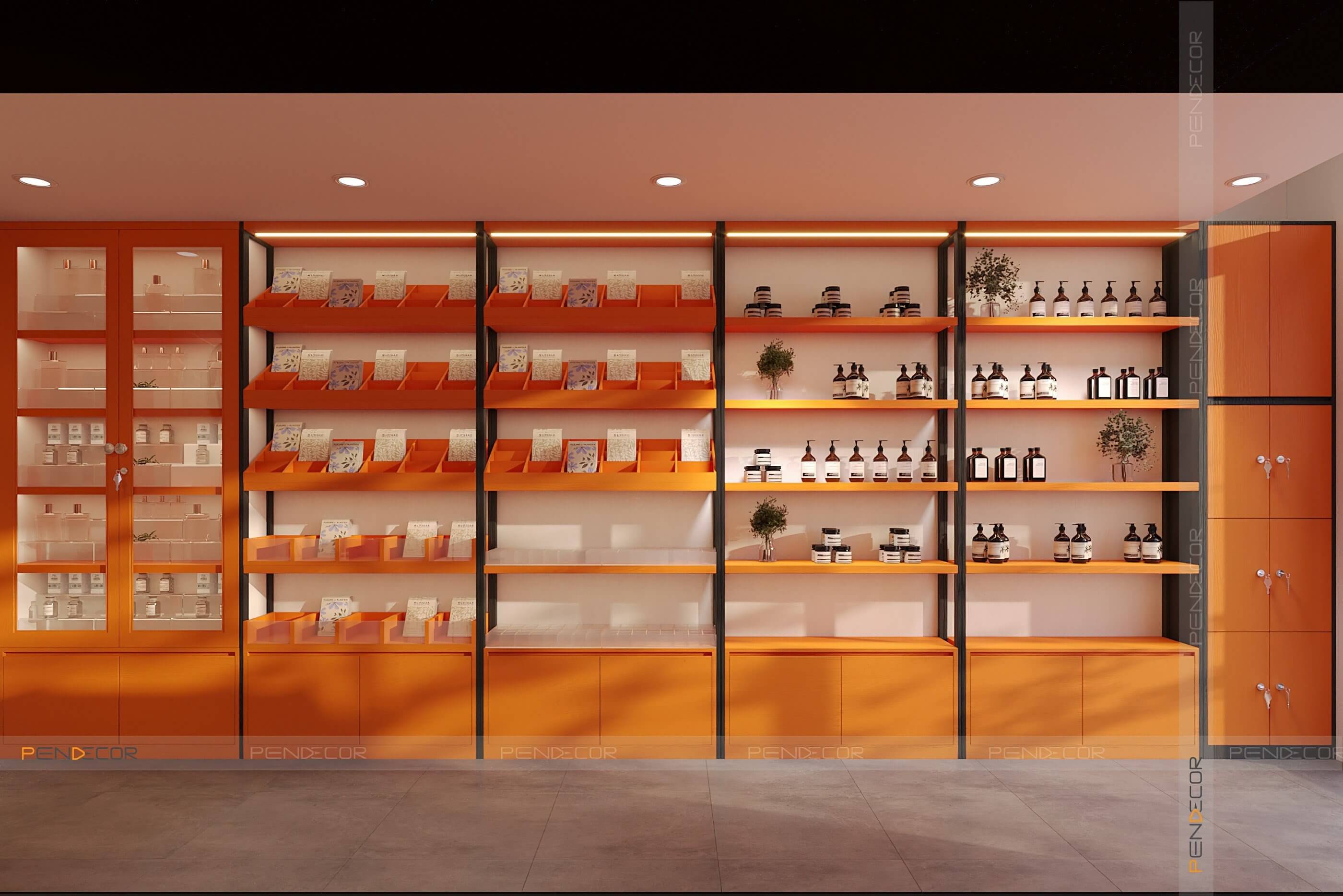 Thiết Kế Shop Mỹ Phẩm Vân Châu (VanC)