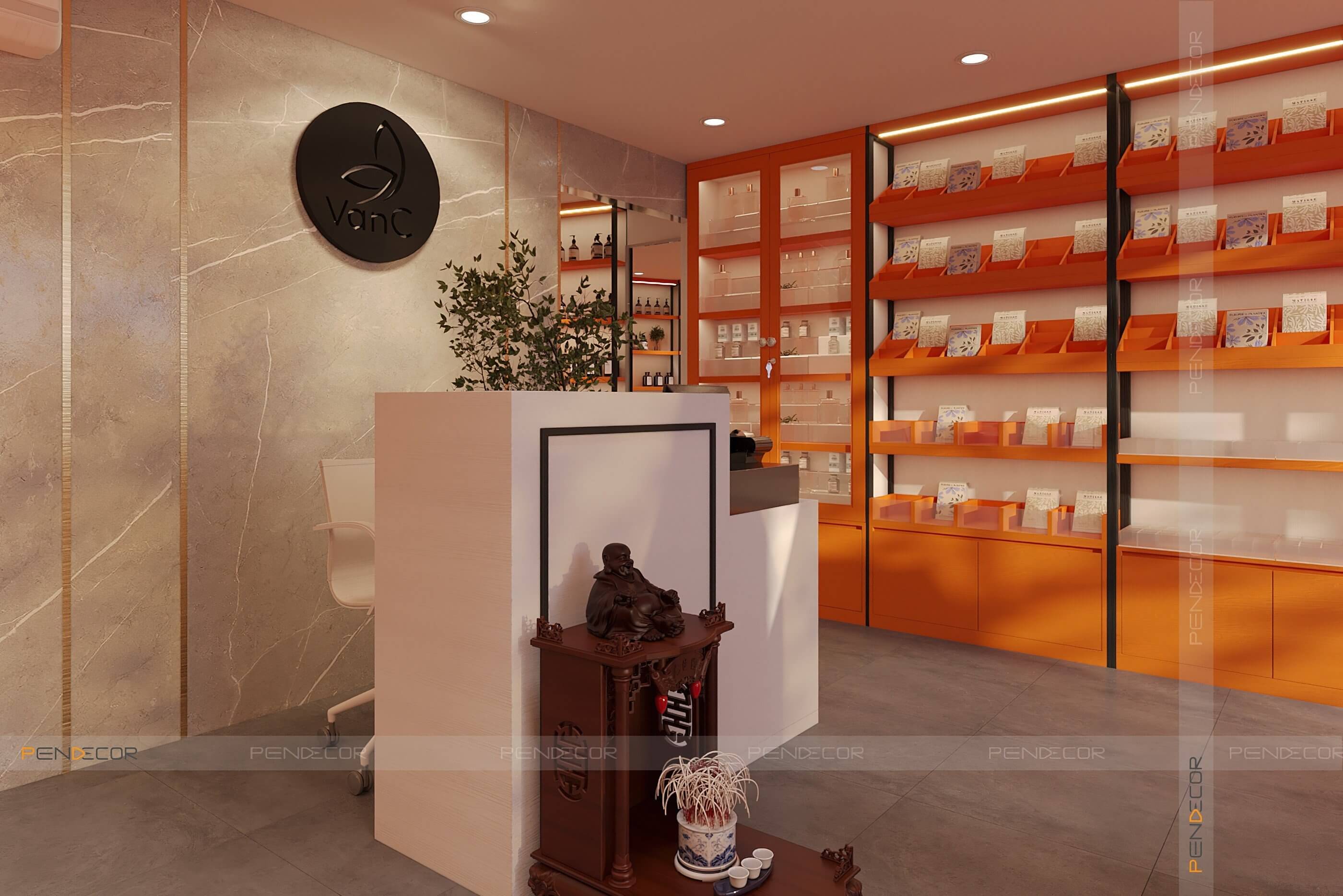 Thiết Kế Shop Mỹ Phẩm Vân Châu (VanC)