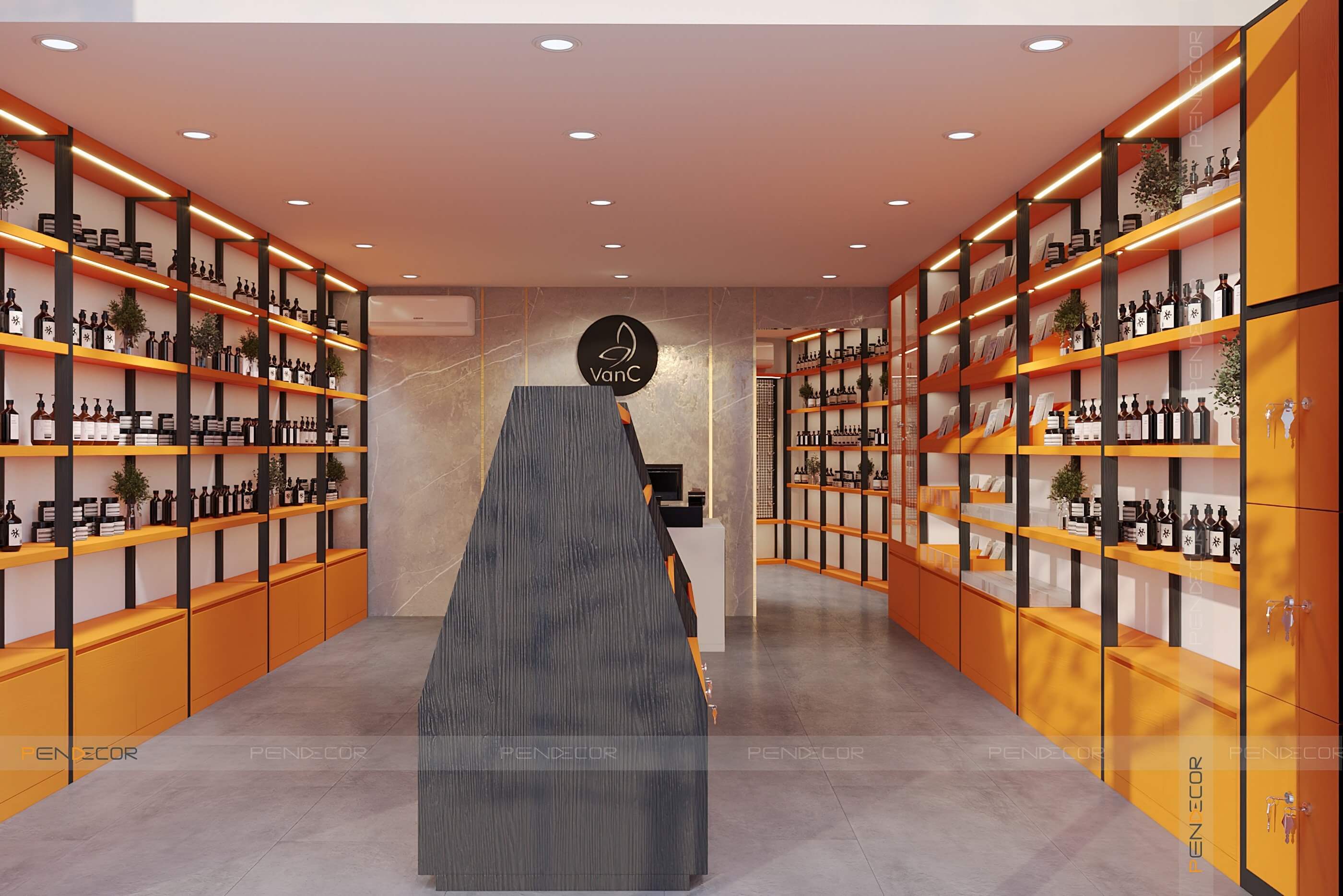 Thiết Kế Shop Mỹ Phẩm Vân Châu (VanC)