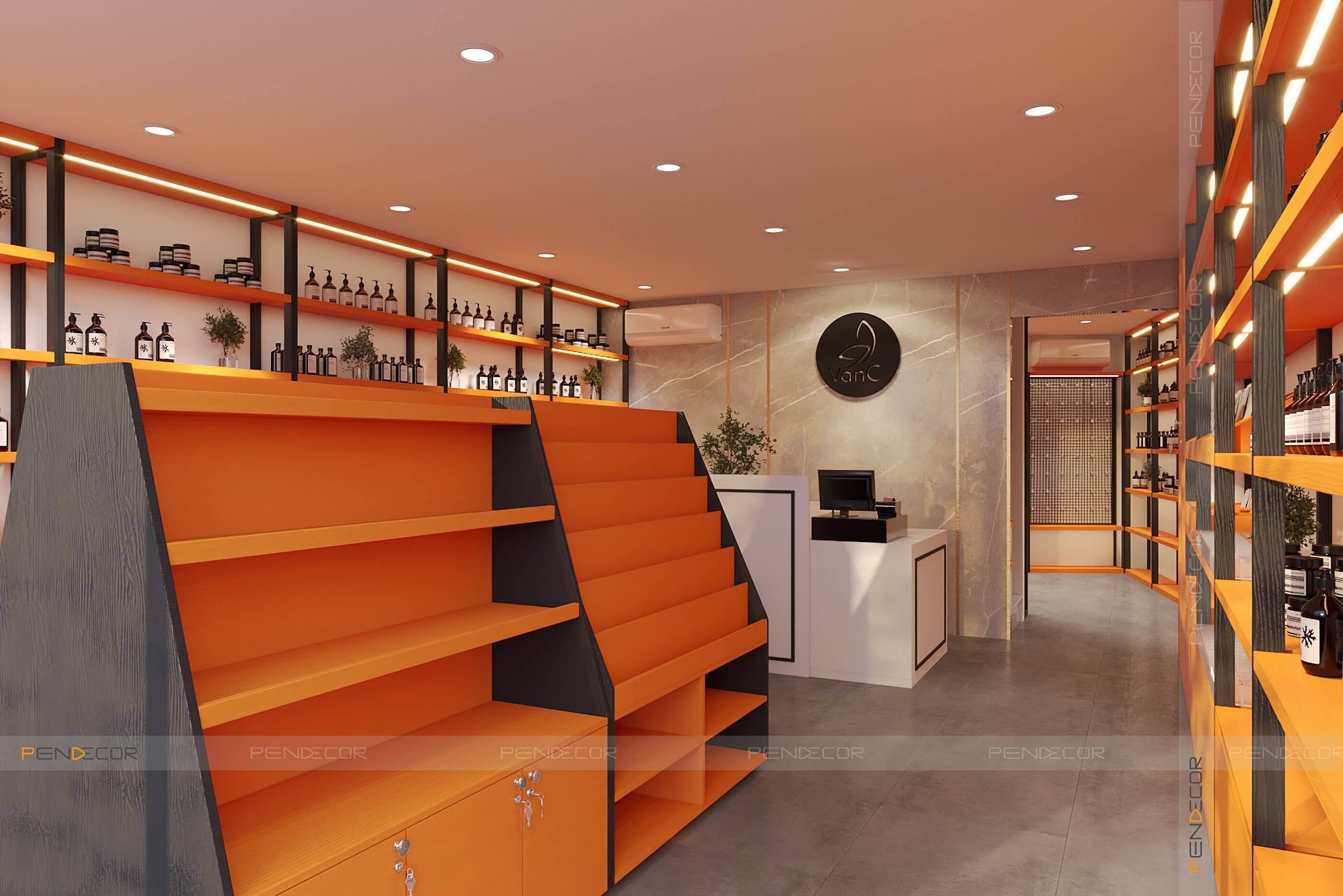 Thiết Kế Shop Mỹ Phẩm Vân Châu (VanC)