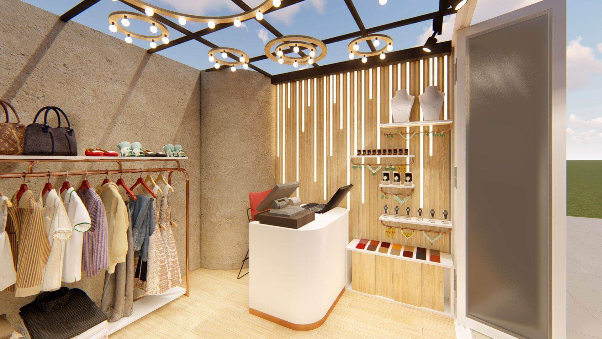 Top 19+ mẫu thiết kế shop quần áo 15m2 không thể rời mắt - 20