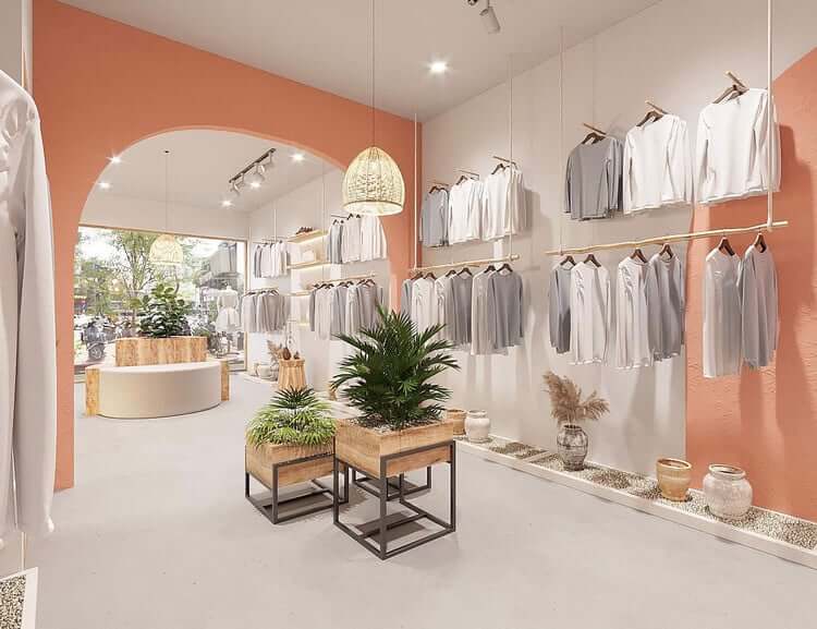 Top 19+ mẫu thiết kế shop quần áo 15m2 không thể rời mắt - 2
