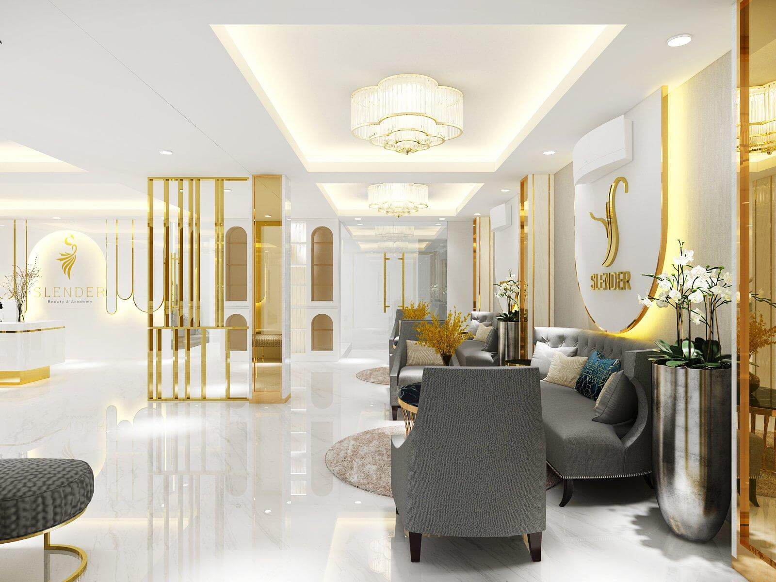 mẫu thiết kế viện thẩm mỹ Pendecor - 26