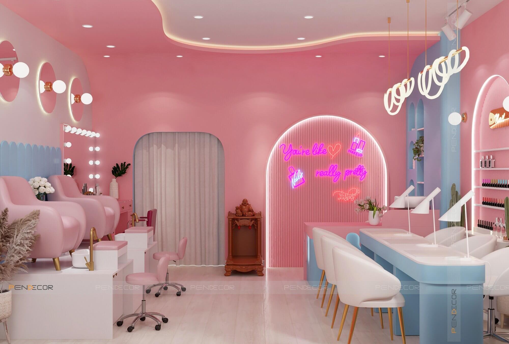 Thiết Kế Shop Khuê Nail & Makeup