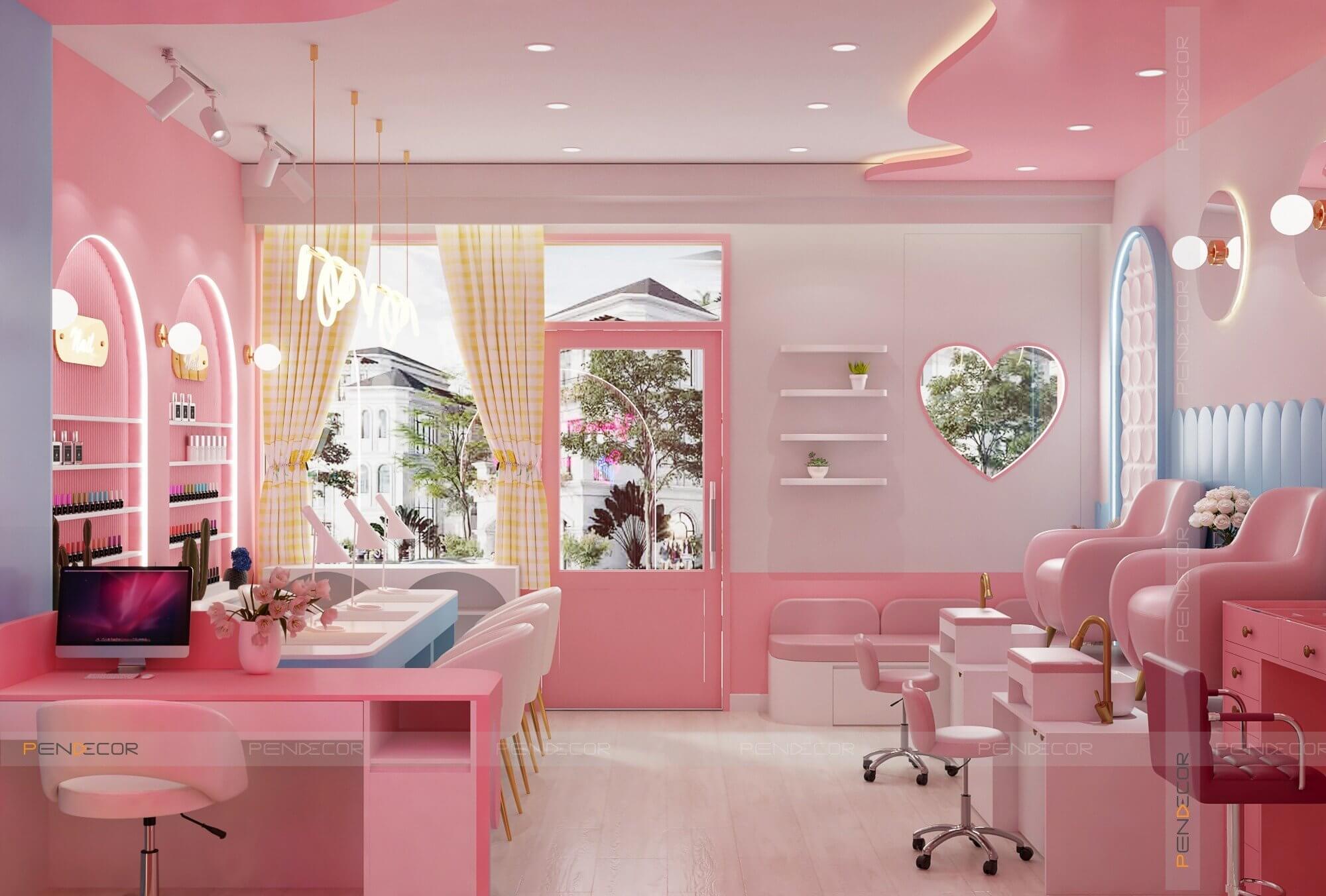 Thiết Kế Shop Khuê Nail & Makeup