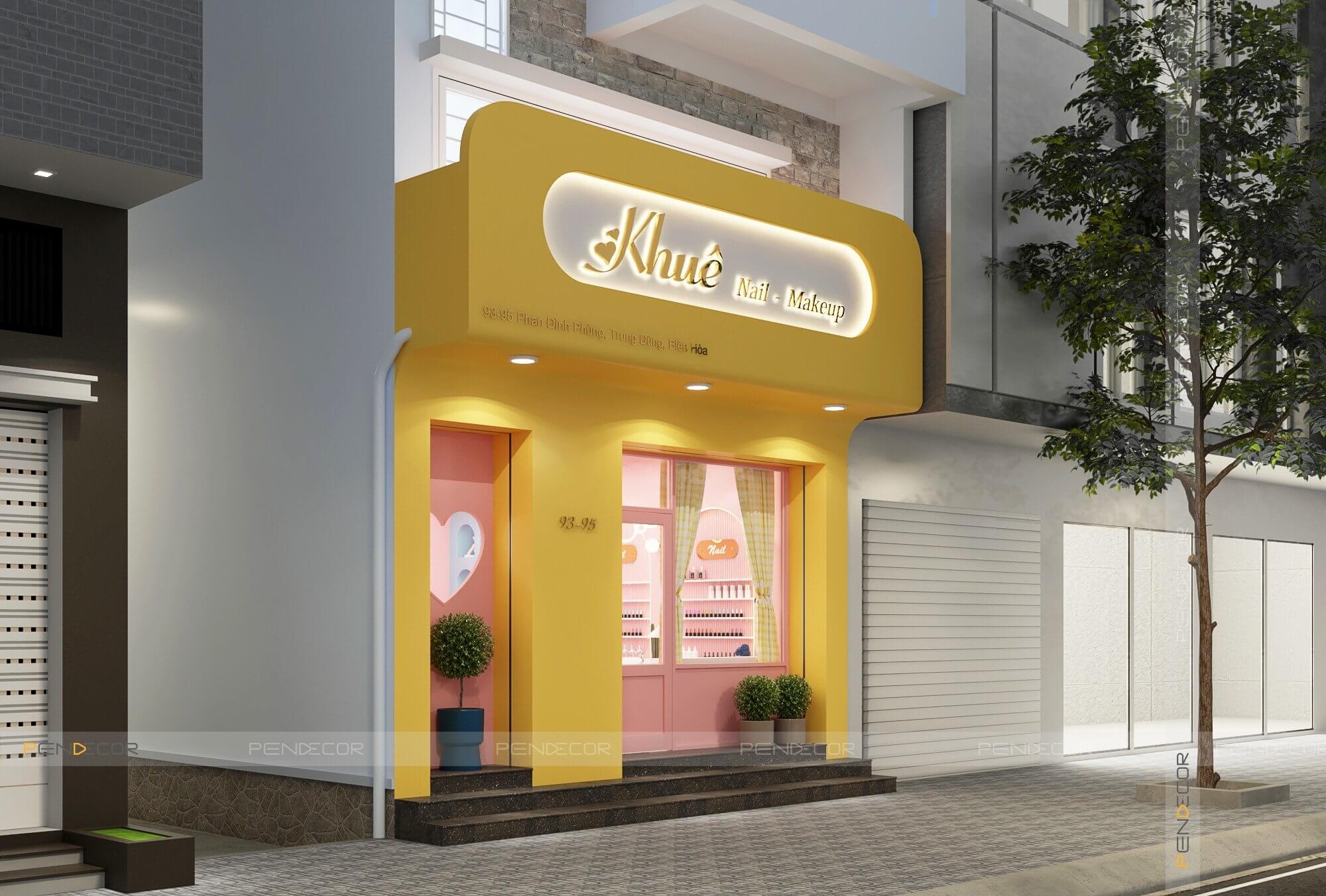 Thiết Kế Shop Khuê Nail & Makeup