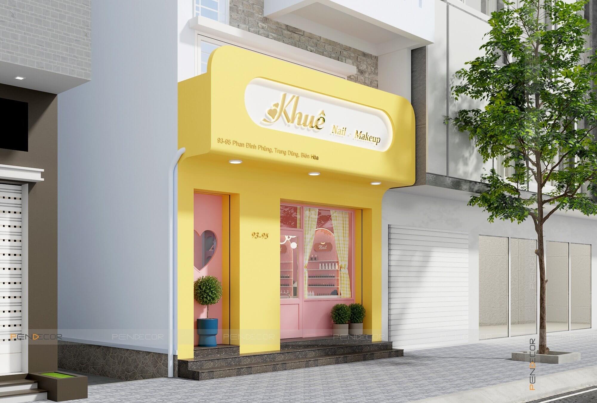 Thiết Kế Shop Khuê Nail & Makeup