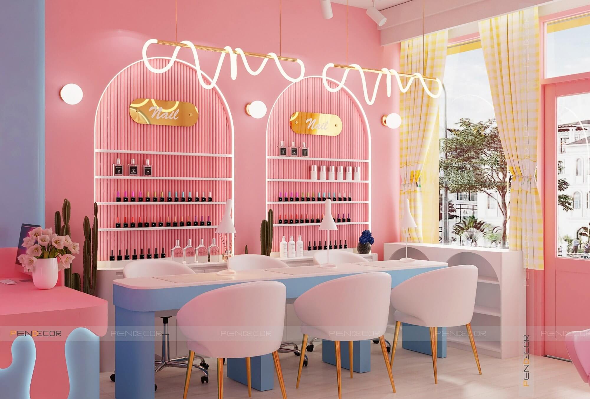 Thiết Kế Shop Khuê Nail & Makeup