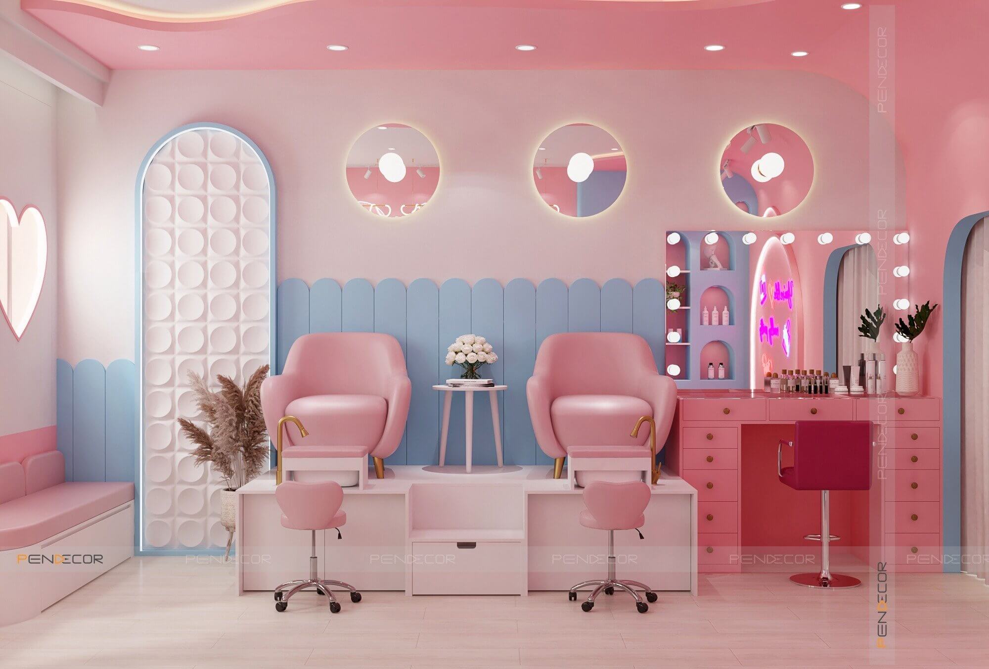 Thiết Kế Shop Khuê Nail & Makeup