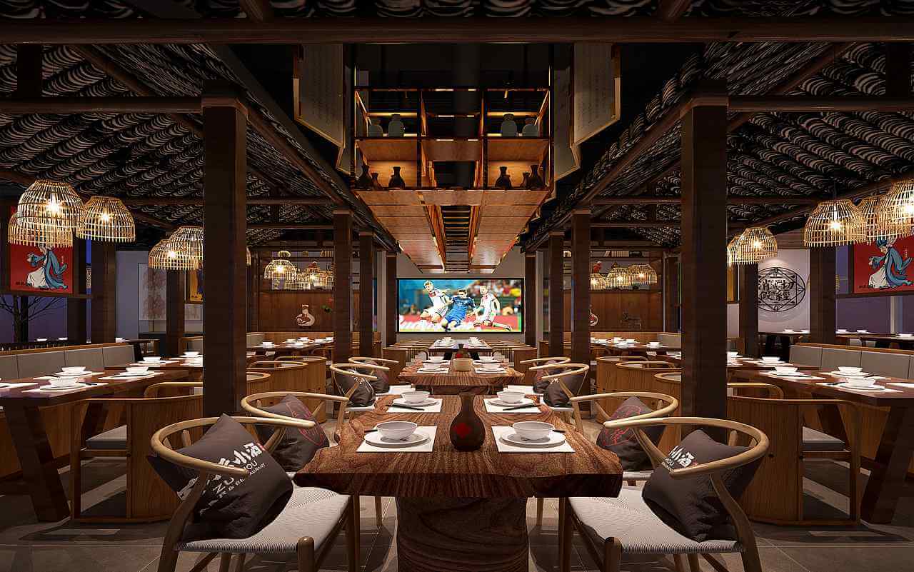 thiết kế thi công nội thất nhà hàng Pendecor