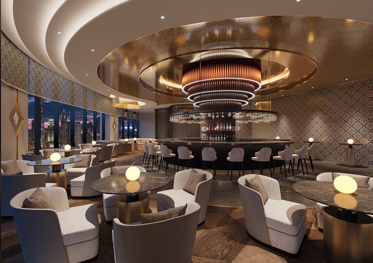 nội thất nhà hàng hiện đại Pendecor