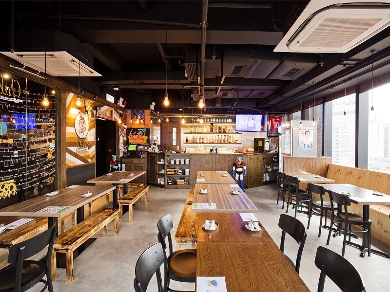 thiết kế nhà hàng đơn giản Pendecor