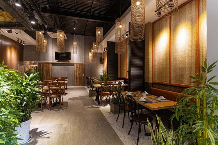 thiết kế nhà hàng nhỏ đẹp Pendecor