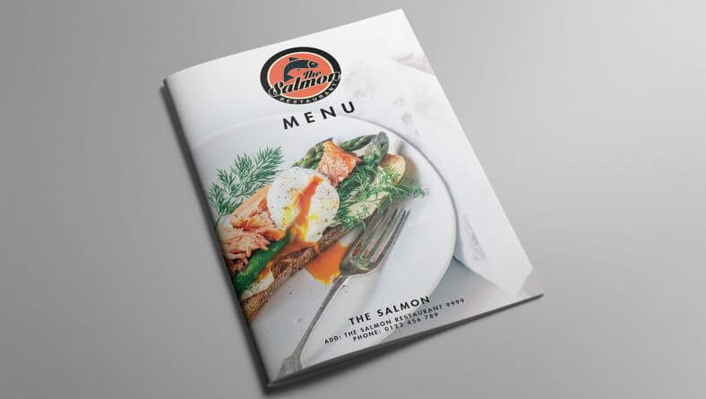 cách làm menu nhà hàng Pendecor