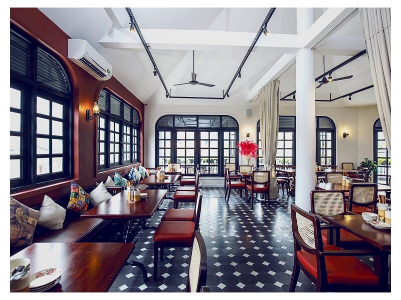 mẫu nhà hàng 2 tầng đẹp Pendecor