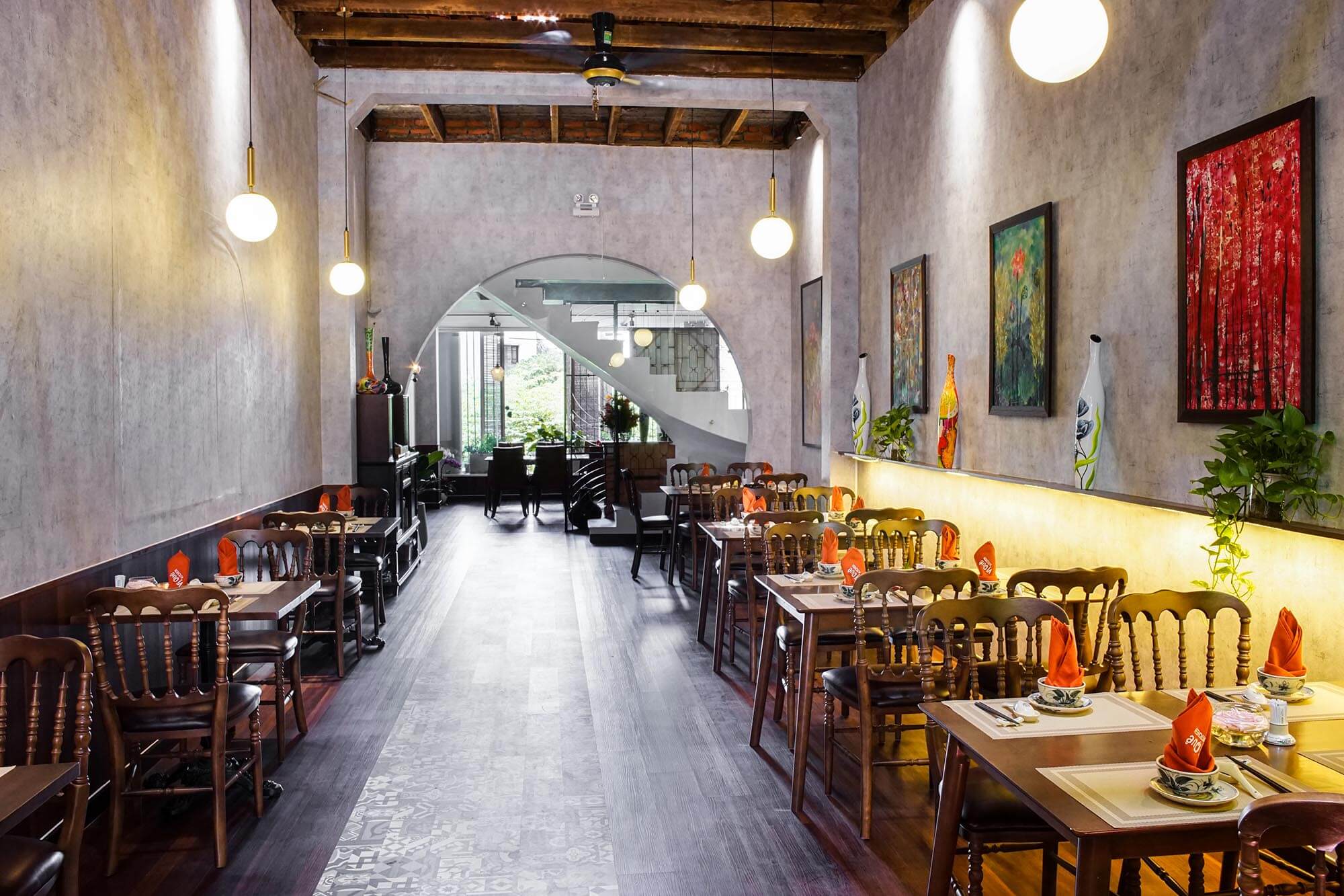 tiêu chuẩn thiết kế nhà hàng buffet Pendecor