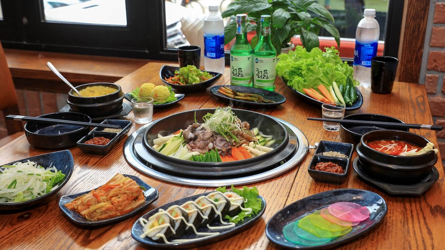 cách setup quầy buffet Pendecor