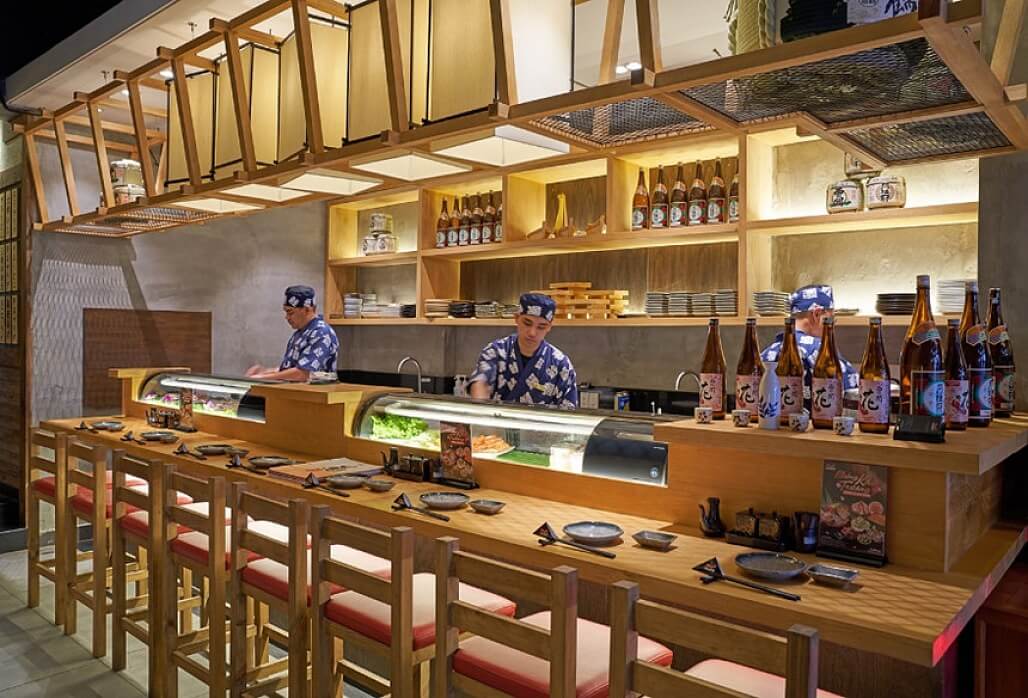 thiết kế nhà hàng buffet bình dân Pendecor