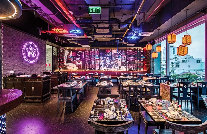 thiết kế nhà hàng buffet Pendecor