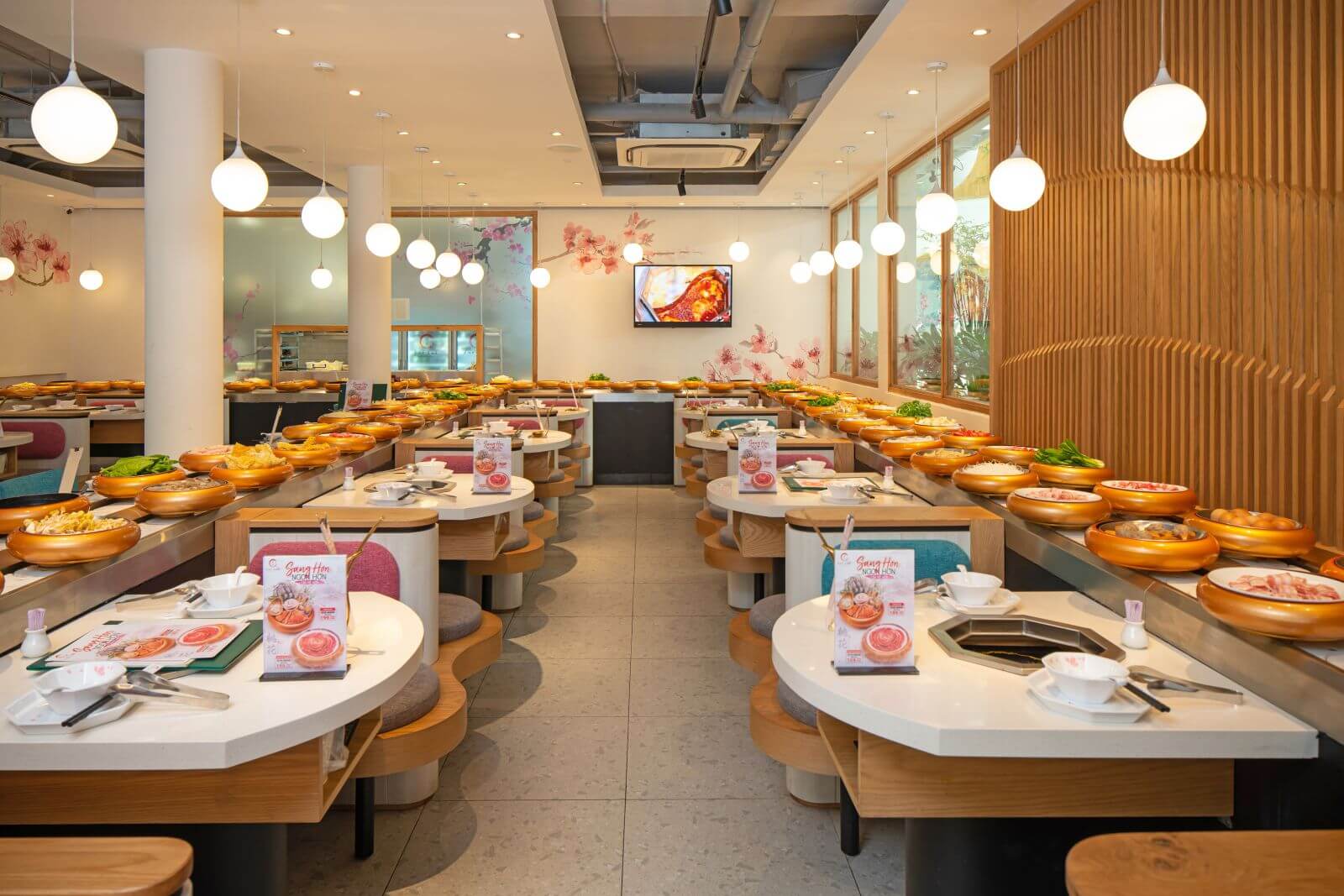 cách setup quầy buffet Pendecor