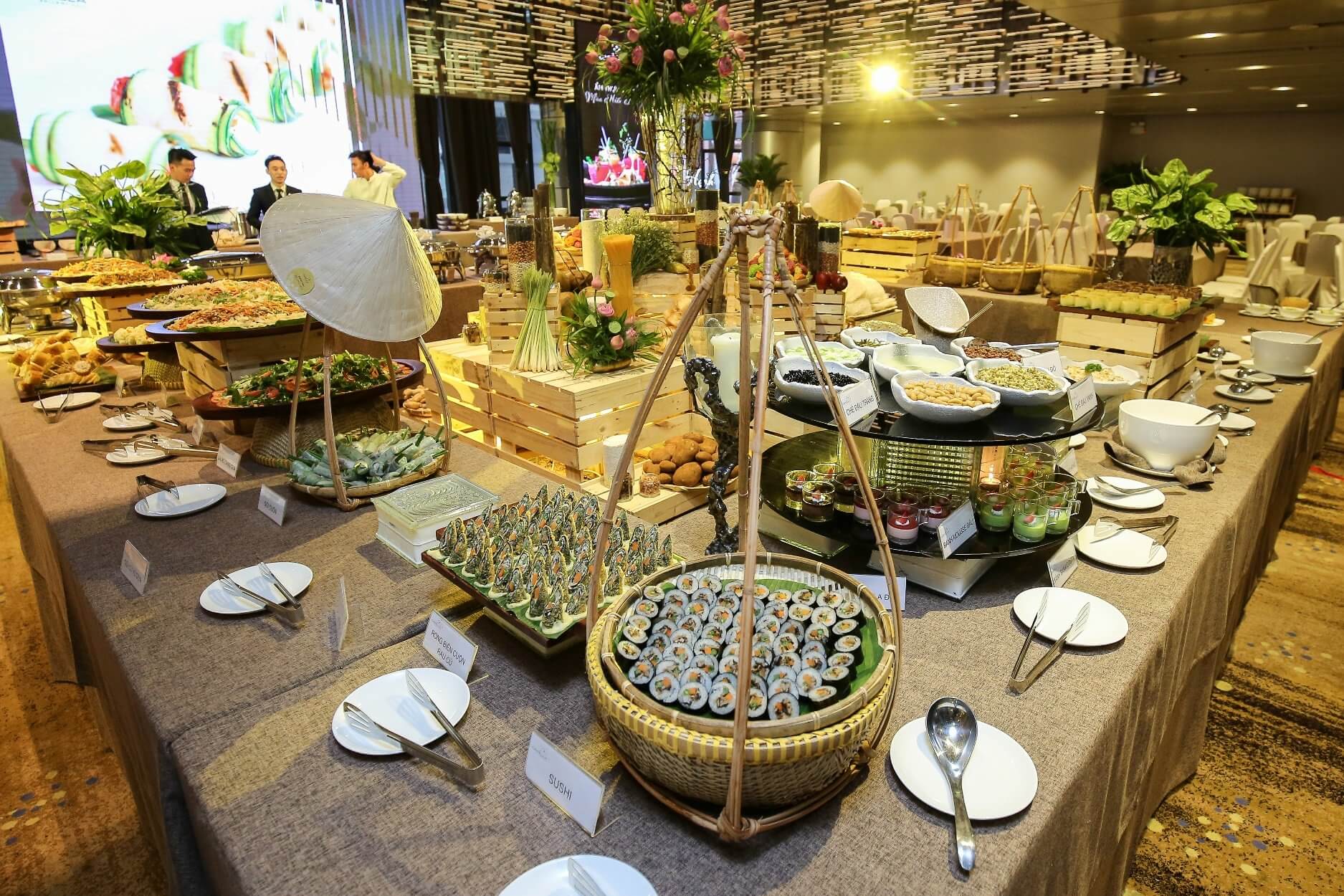 thiết kế nhà hàng buffet bình dân Pendecor
