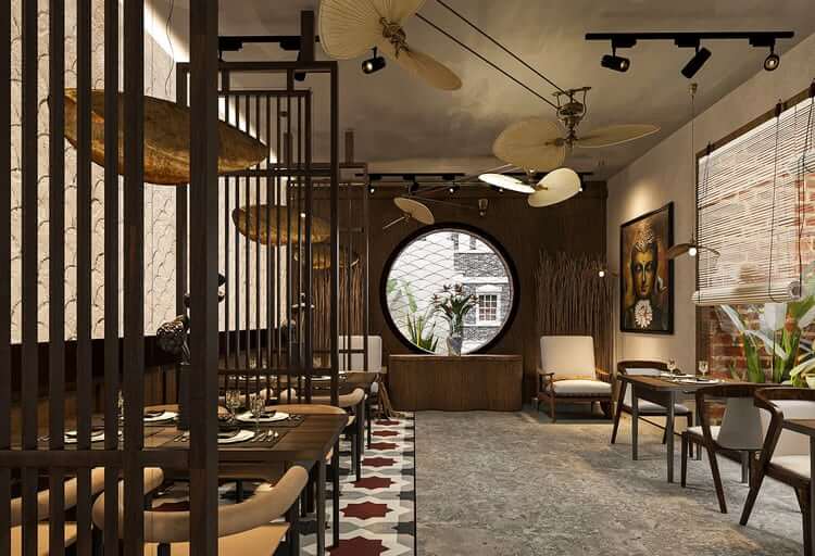 thiết kế thi công nhà hàng Pendecor