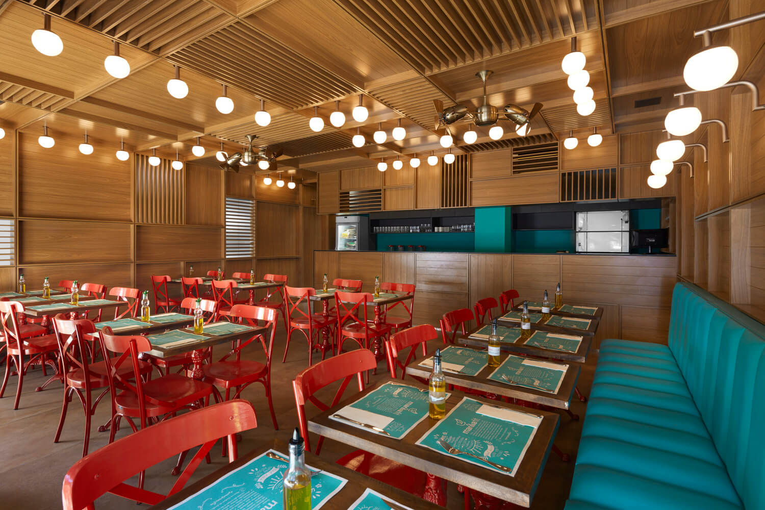 các mẫu thiết kế quán ăn nhỏ Pendecor