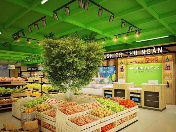 setup cửa hàng thực phẩm