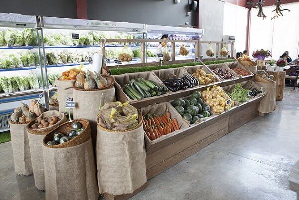 thiết kế cửa hàng thực phẩm chức năng