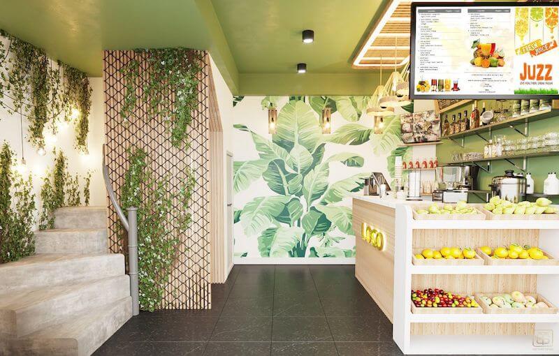 setup cửa hàng thực phẩm